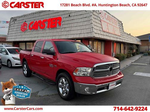 Flame Red Clearcoat 2017 RAM 1500 Big Horn
