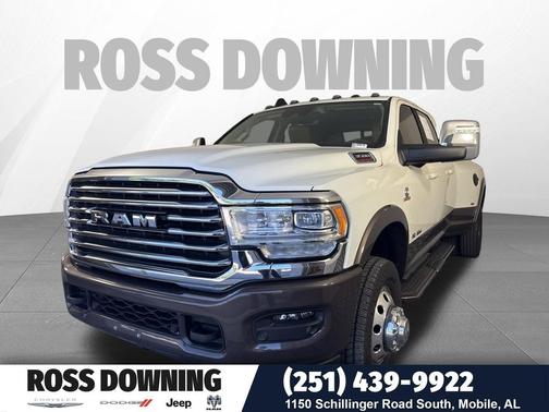 Pearl White 2024 RAM 3500 Longhorn