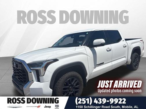 White 2022 Toyota Tundra SR5