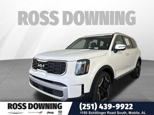 Glacial White Pearl 2025 Kia Telluride S