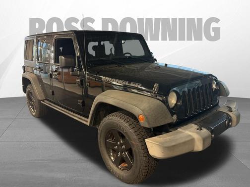 2016 Jeep Wrangler Unlimited Black Bear