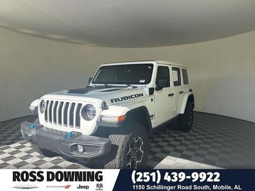 Bright White Clearcoat 2022 Jeep Wrangler Unlimited 4xe Rubicon