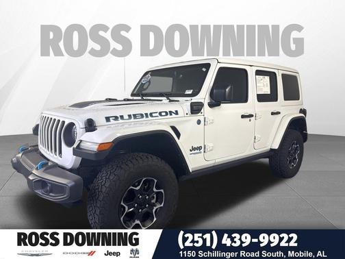 Bright White Clearcoat 2022 Jeep Wrangler Unlimited 4xe Rubicon