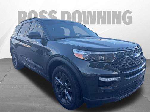 Forged Green Metallic 2024 Ford Explorer XLT