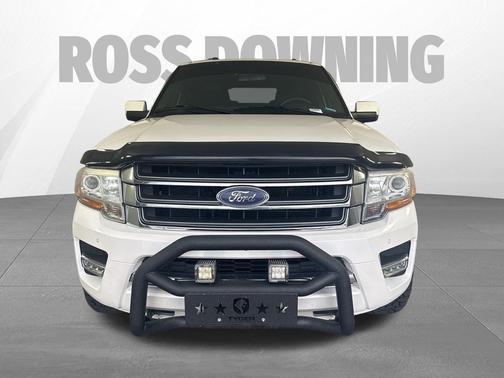White Platinum Clearcoat Metallic 2017 Ford Expedition EL Limited