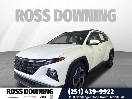 Serenity White Pearl 2023 Hyundai TUCSON Limited