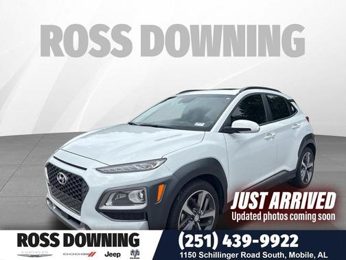 Chalk White 2019 Hyundai KONA Ultimate
