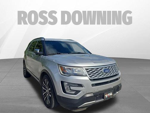 Ingot Silver Metallic 2016 Ford Explorer Platinum