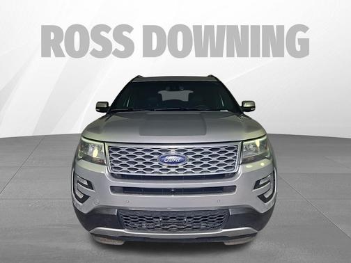 Ingot Silver Metallic 2016 Ford Explorer Platinum