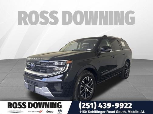 Black Metallic 2025 Ford Expedition Platinum