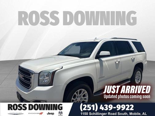 White Diamond Clearcoat 2015 GMC Yukon SLT