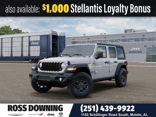 Bright White Clearcoat 2026 Jeep Wrangler Sport