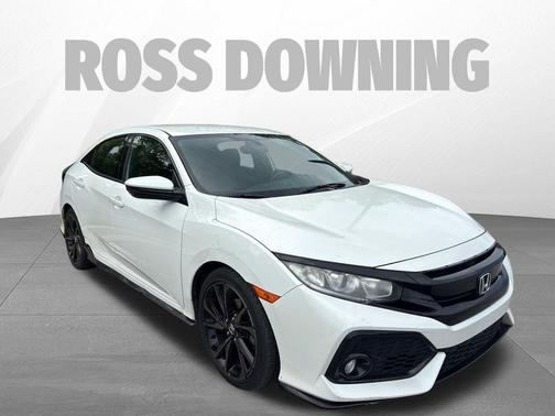 White 2017 Honda Civic Sport