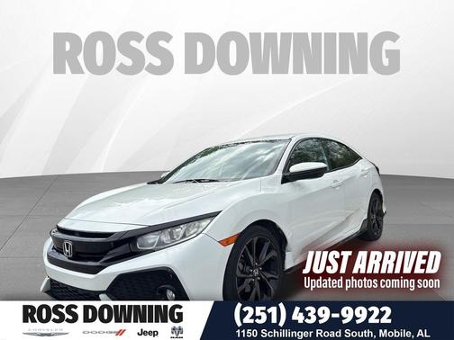 White 2017 Honda Civic Sport