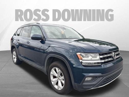 Tourmaline Blue Metallic 2018 Volkswagen Atlas 3.6L SE