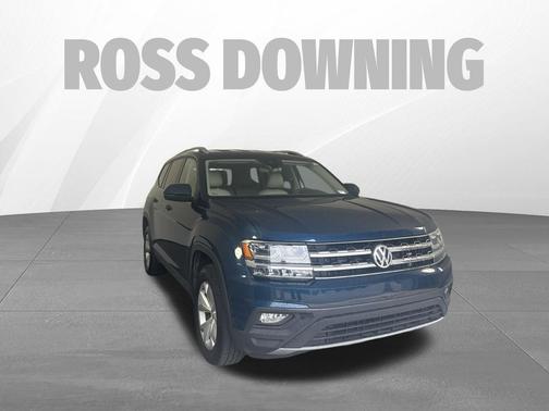 Tourmaline Blue Metallic 2018 Volkswagen Atlas 3.6L SE