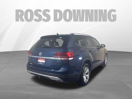 Tourmaline Blue Metallic 2018 Volkswagen Atlas 3.6L SE