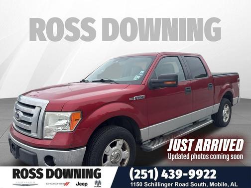 Red 2010 Ford F-150