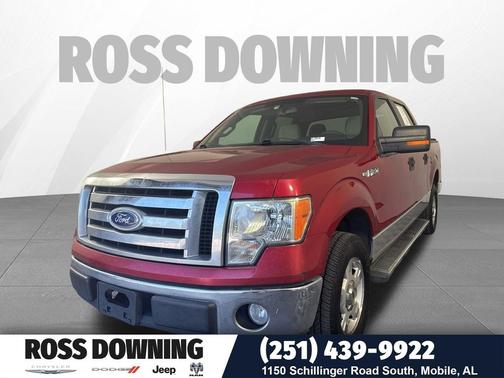 Red 2010 Ford F-150