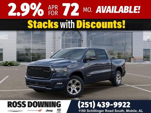 Forged Blue Metallic 2026 RAM 1500 Big Horn/Lone Star