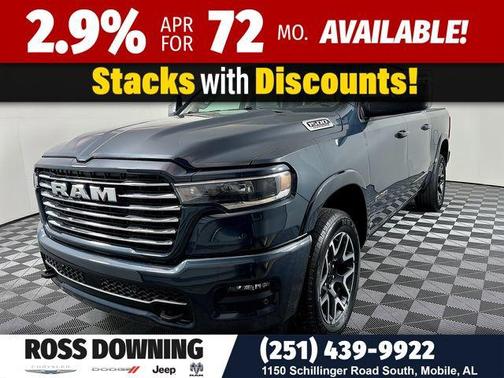 Forged Blue Metallic 2026 RAM 1500 Laramie