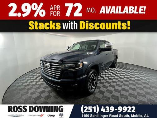 Forged Blue Metallic 2026 RAM 1500 Laramie