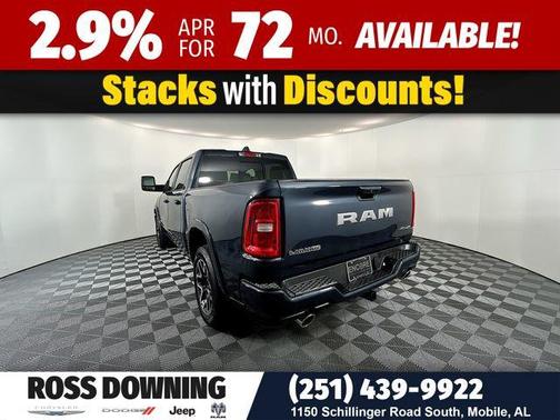 Forged Blue Metallic 2026 RAM 1500 Laramie