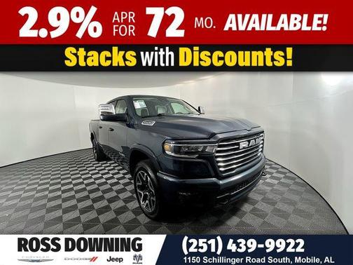 Forged Blue Metallic 2026 RAM 1500 Laramie