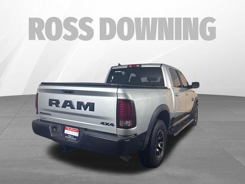 Bright Silver Metallic Clearcoat 2017 RAM 1500 Rebel