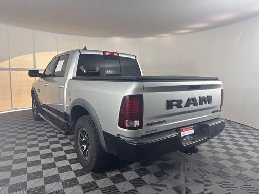 Bright Silver Metallic Clearcoat 2017 RAM 1500 Rebel