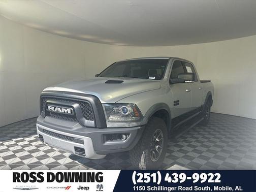Bright Silver Metallic Clearcoat 2017 RAM 1500 Rebel