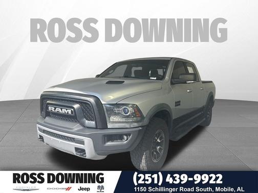 Bright Silver Metallic Clearcoat 2017 RAM 1500 Rebel