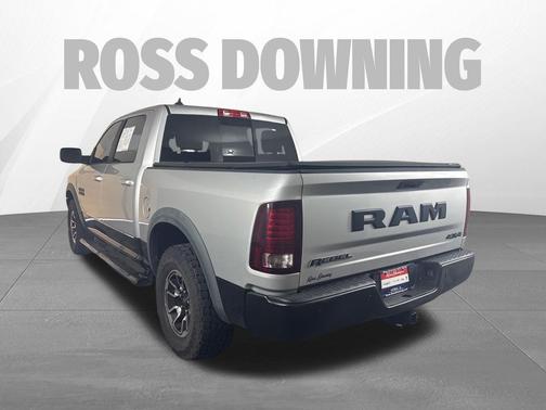 Bright Silver Metallic Clearcoat 2017 RAM 1500 Rebel