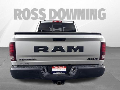Bright Silver Metallic Clearcoat 2017 RAM 1500 Rebel
