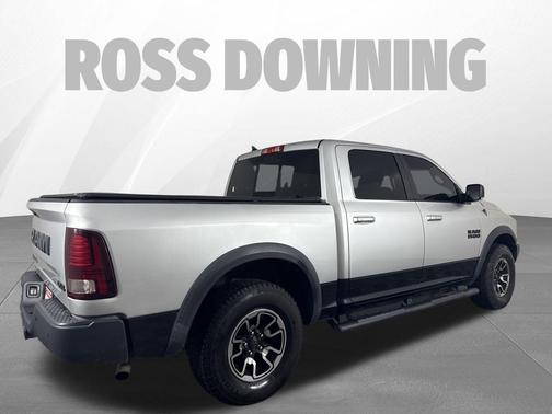 Bright Silver Metallic Clearcoat 2017 RAM 1500 Rebel