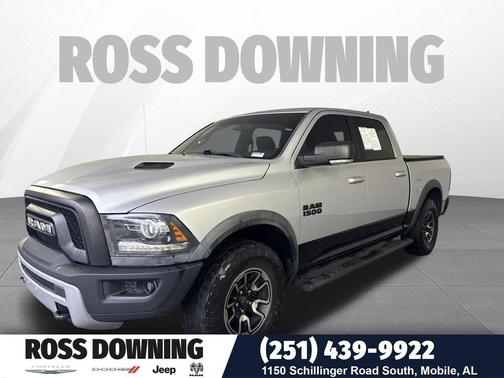 Bright Silver Metallic Clearcoat 2017 RAM 1500 Rebel
