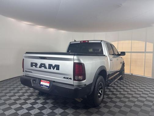 Bright Silver Metallic Clearcoat 2017 RAM 1500 Rebel