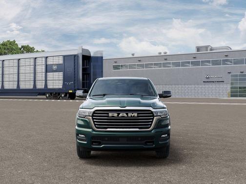 Serrano Green Metallic 2026 RAM 1500 Laramie