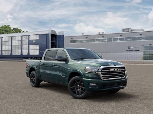 Serrano Green Metallic 2026 RAM 1500 Laramie