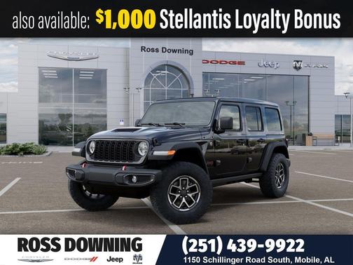 Black Clearcoat 2026 Jeep Wrangler Rubicon