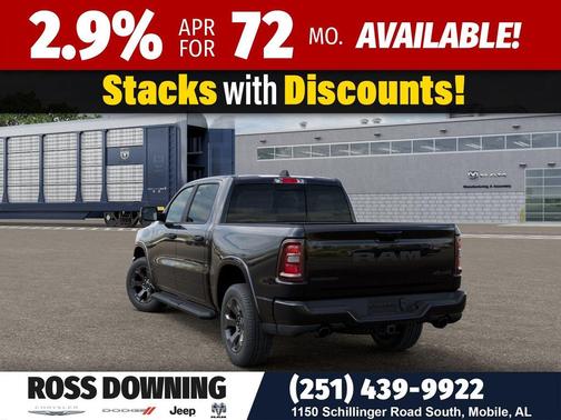 Diamond Black Crystal Pearlcoat 2026 RAM 1500 Big Horn/Lone Star