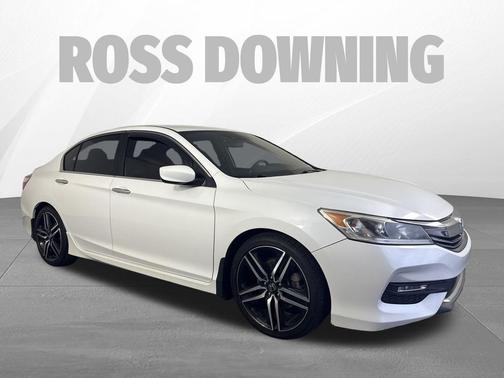 White Orchid Pearl 2016 Honda Accord Sport