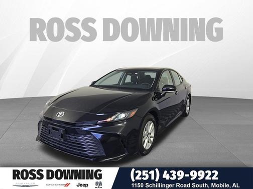 Black 2025 Toyota Camry LE