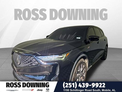 Majestic Black Pearl 2024 Acura MDX A-SPEC