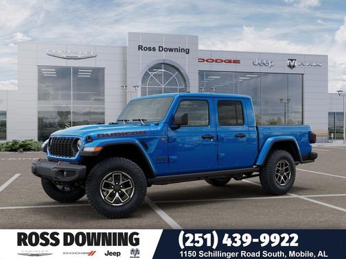 Hydro Blue Pearlcoat 2026 Jeep Gladiator Rubicon