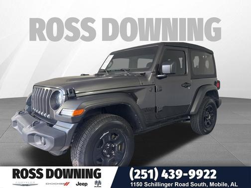 Granite Crystal Metallic Clearcoat 2022 Jeep Wrangler Sport
