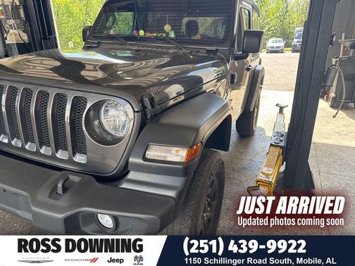 Granite Crystal Metallic Clearcoat 2022 Jeep Wrangler Sport