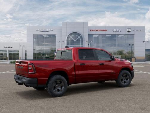Molten Red Pearlcoat 2026 RAM 1500 Warlock Crew Cab 4x4 5'7' Box