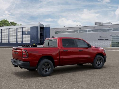 Molten Red Pearlcoat 2026 RAM 1500 Warlock Crew Cab 4x4 5'7' Box