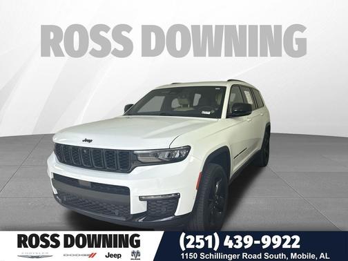 Bright White Clearcoat 2023 Jeep Grand Cherokee L Limited